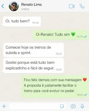 Depoimento 4 - WhatsApp